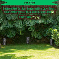 Stencil Light- Hollow Carved Solar LED Light, Garden Light, Pathway Light, Solar Outdoor Wireless Waterproof LED Night Light