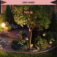 Simulation Firefly Glow - Solar Rechargeable Outdoor Garden, Lawn, Pathway Decoration Lamp LED Lights