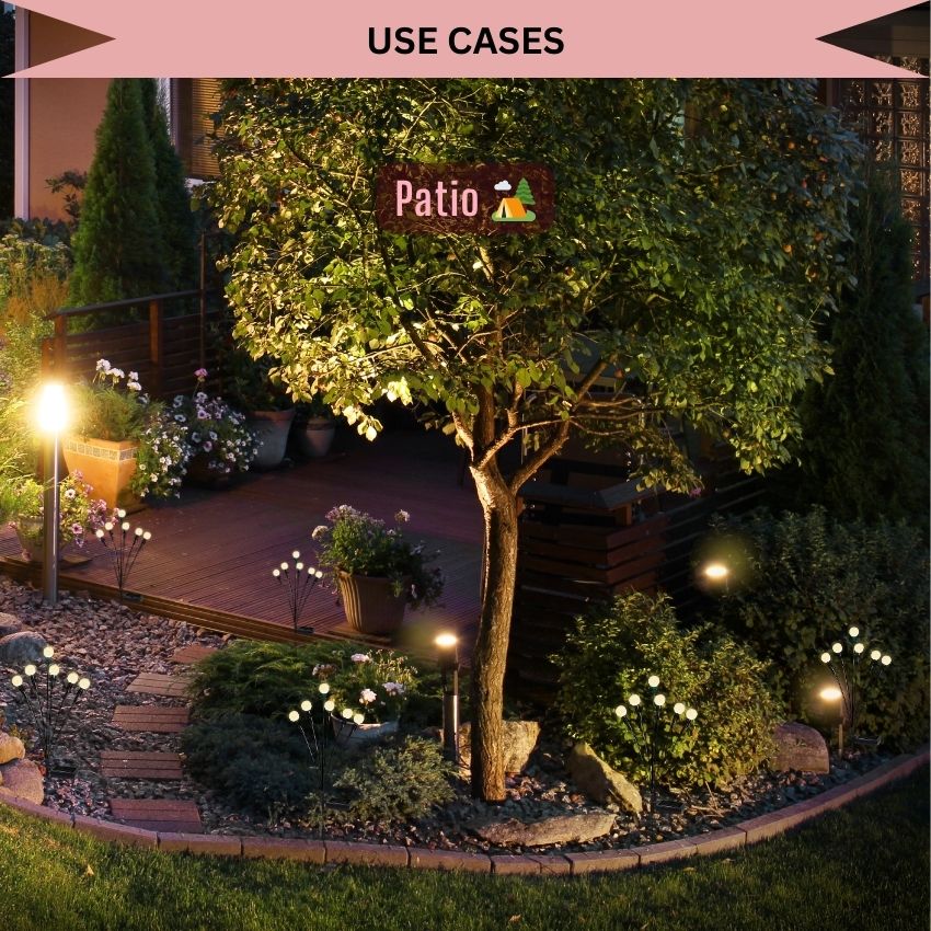 Simulation Firefly Glow - Solar Rechargeable Outdoor Garden, Lawn, Pathway Decoration Lamp LED Lights