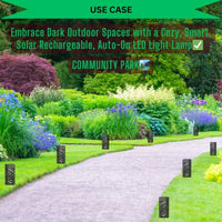 Stencil Light- Hollow Carved Solar LED Light, Garden Light, Pathway Light, Solar Outdoor Wireless Waterproof LED Night Light