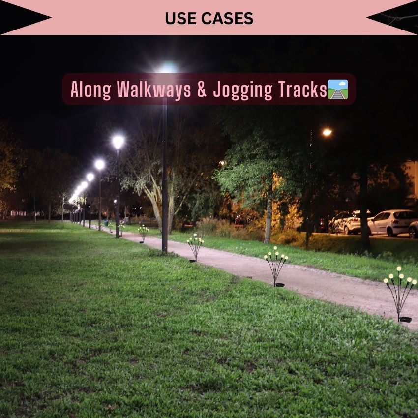 Simulation Firefly Glow - Solar Rechargeable Outdoor Garden, Lawn, Pathway Decoration Lamp LED Lights
