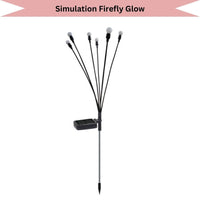 Simulation Firefly Glow - Solar Rechargeable Outdoor Garden, Lawn, Pathway Decoration Lamp LED Lights