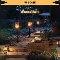 LumiFlare- Solar Charging 99/96 LEDs Wavery Light Large Size, Wireless Waterproof Garden Outdoor Pathway Decoration Lamp Light