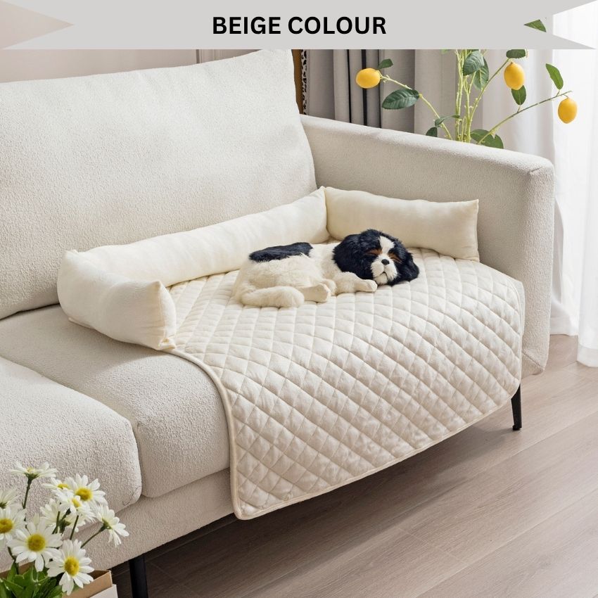 ComfyPawGuard – Plush & Comfy Furniture & Sofa Protective Pad With Raised Pillow Edge For All Paws