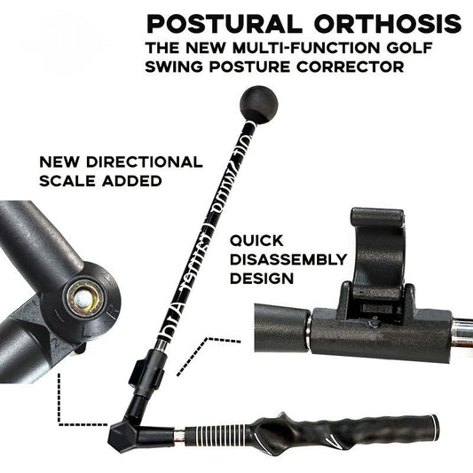 #1 Golf Swing Trainer Stick β Improve Posture, Hinge & Rotation
