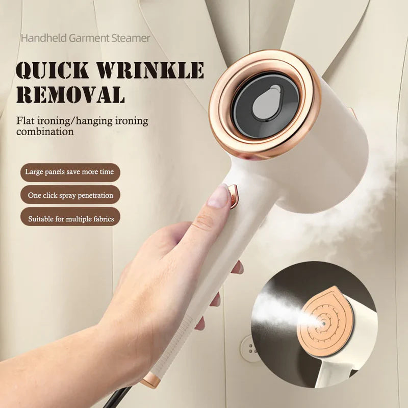 Mini Portable Handheld Garment Steamer for Clothes – Travel & Home Use