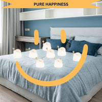 ChickGlow – Silicone Soft Touch Night Lamp with Three Safe Adjustable Brightness Levels