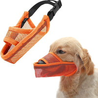 Breathable Mesh Dog Muzzle – Anti-Bite, Bark & Chew Control