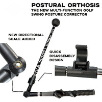 #1 Golf Swing Trainer Stick – Improve Posture, Hinge & Rotation