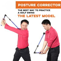 #1 Golf Swing Trainer Stick – Improve Posture, Hinge & Rotation