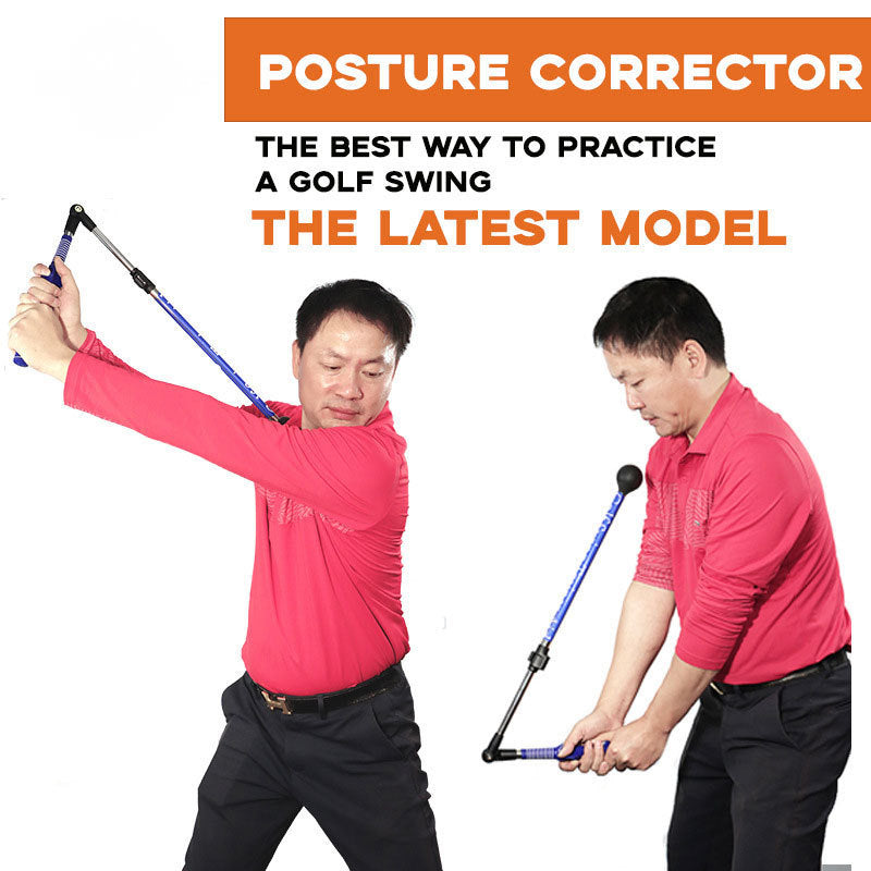 #1 Golf Swing Trainer Stick – Improve Posture, Hinge & Rotation