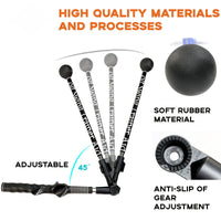 #1 Golf Swing Trainer Stick – Improve Posture, Hinge & Rotation