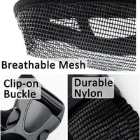 Breathable Mesh Dog Muzzle – Anti-Bite, Bark & Chew Control